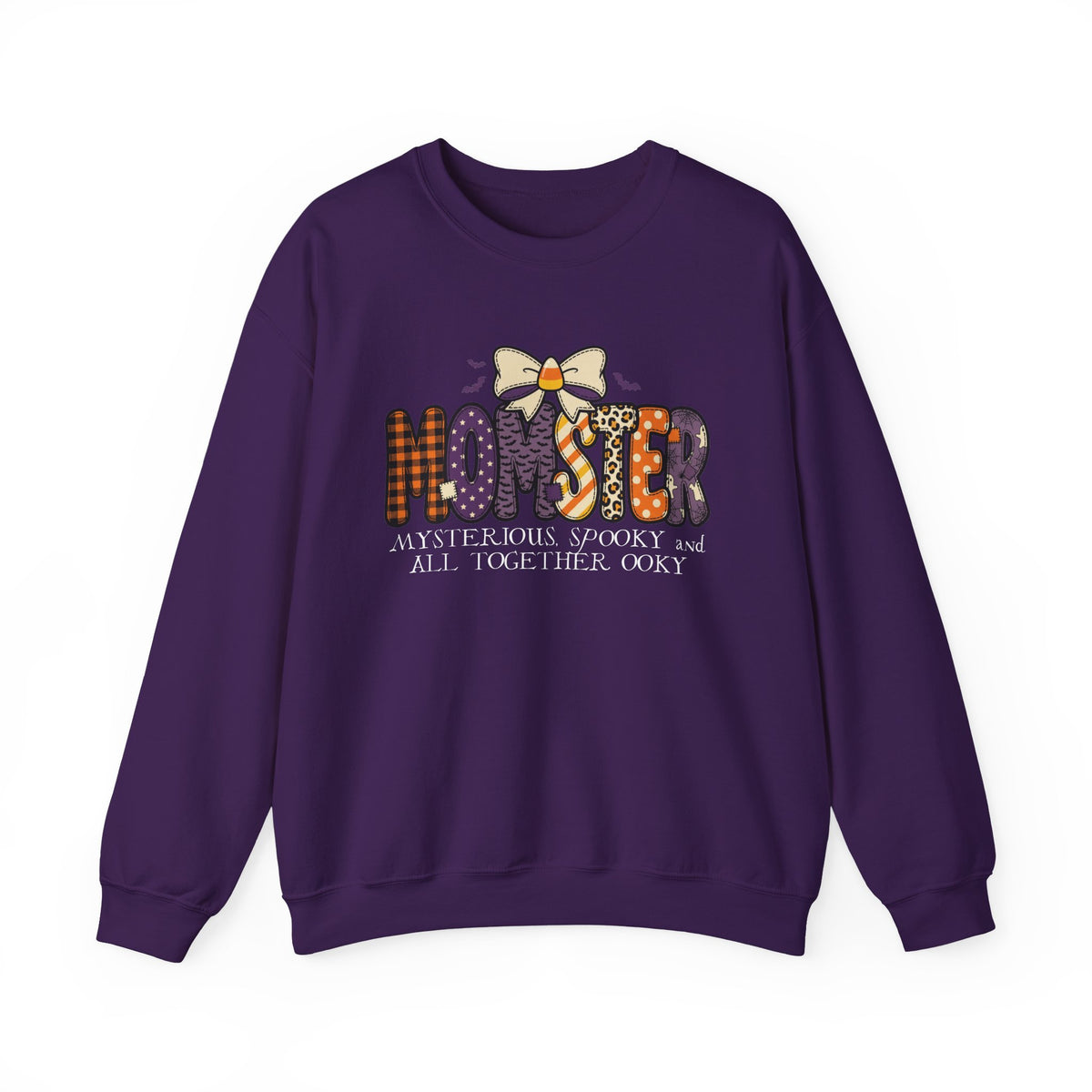 MOMster:  Mysterious, Spooky and All Together Ooky – Halloween Sweatshirt