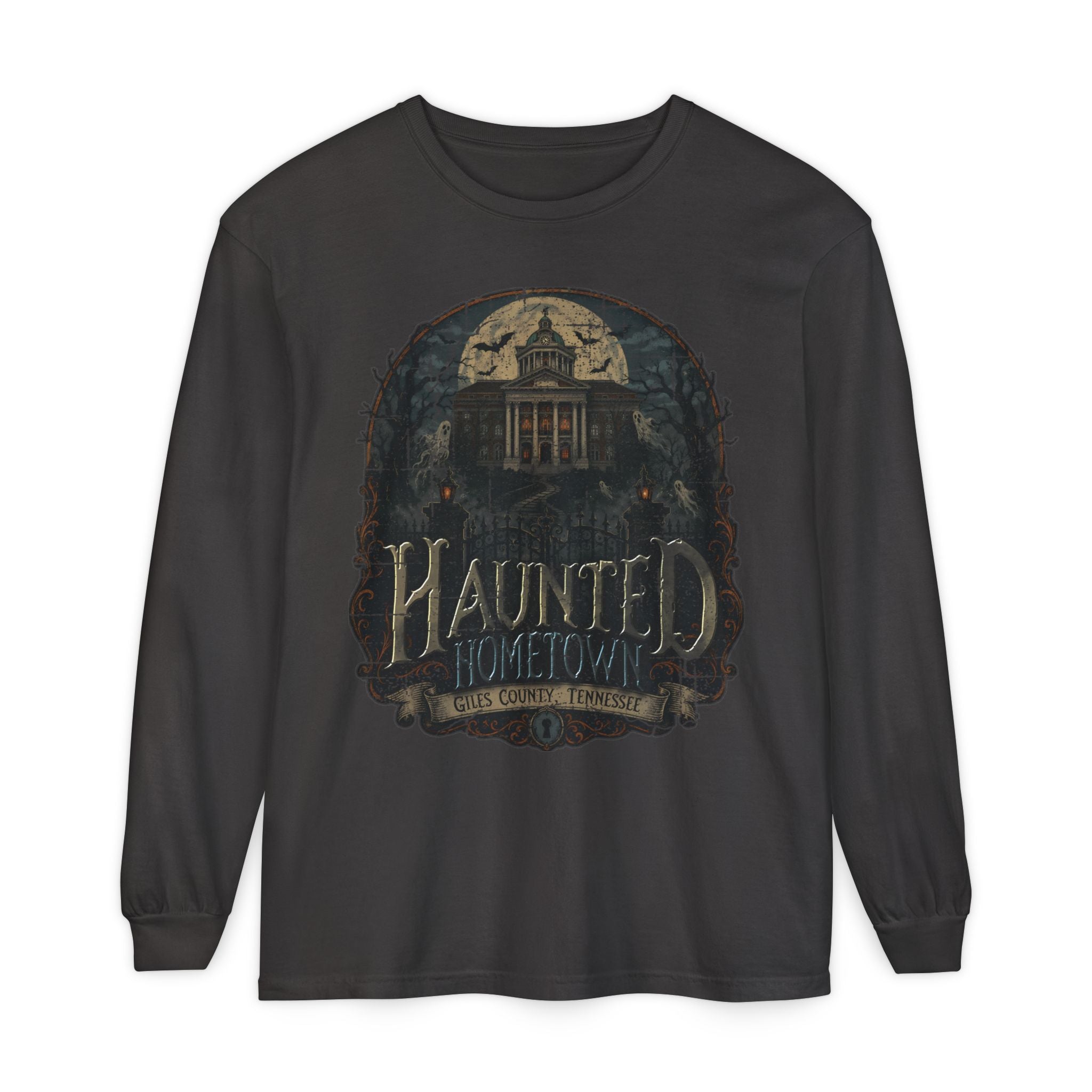 Haunted Hometown - Giles County - Long Sleeve Tee