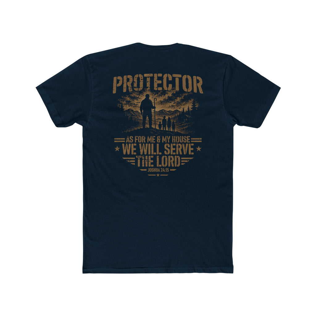 Dad Mode: Protector Joshua 24:15 - Tee