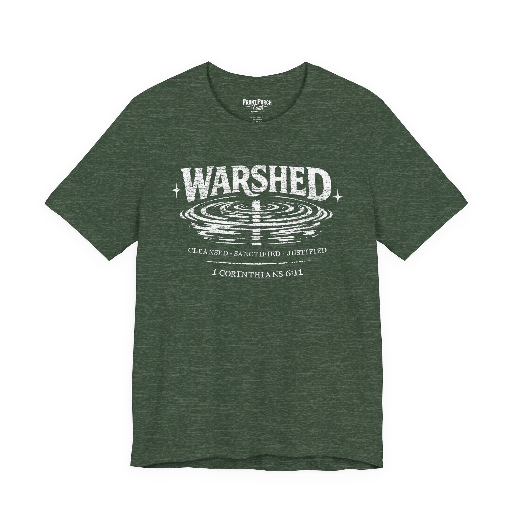 Warshed - 1 Corinthians 6:11 - Tee