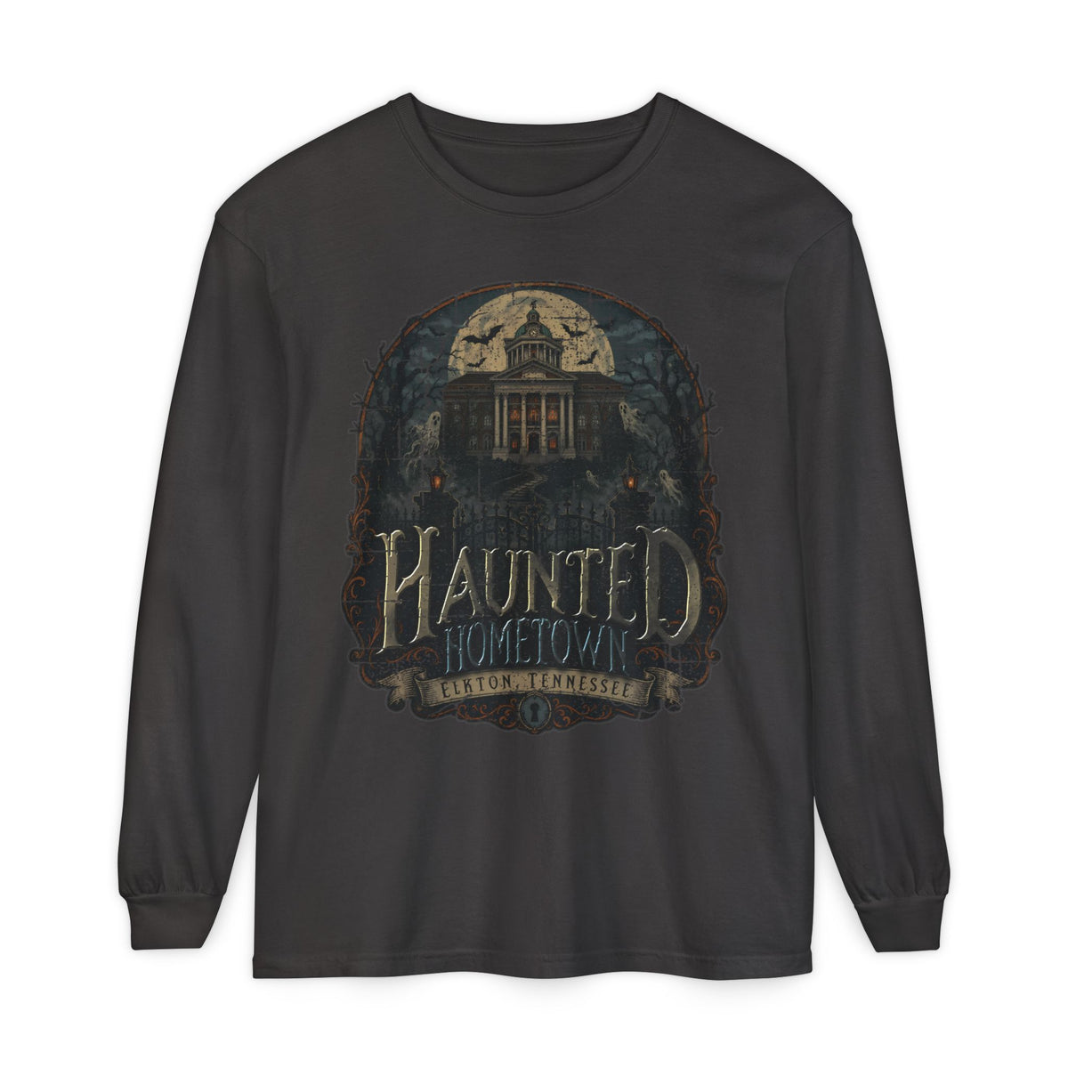 Haunted Hometown - Elkton - Long Sleeve Tee