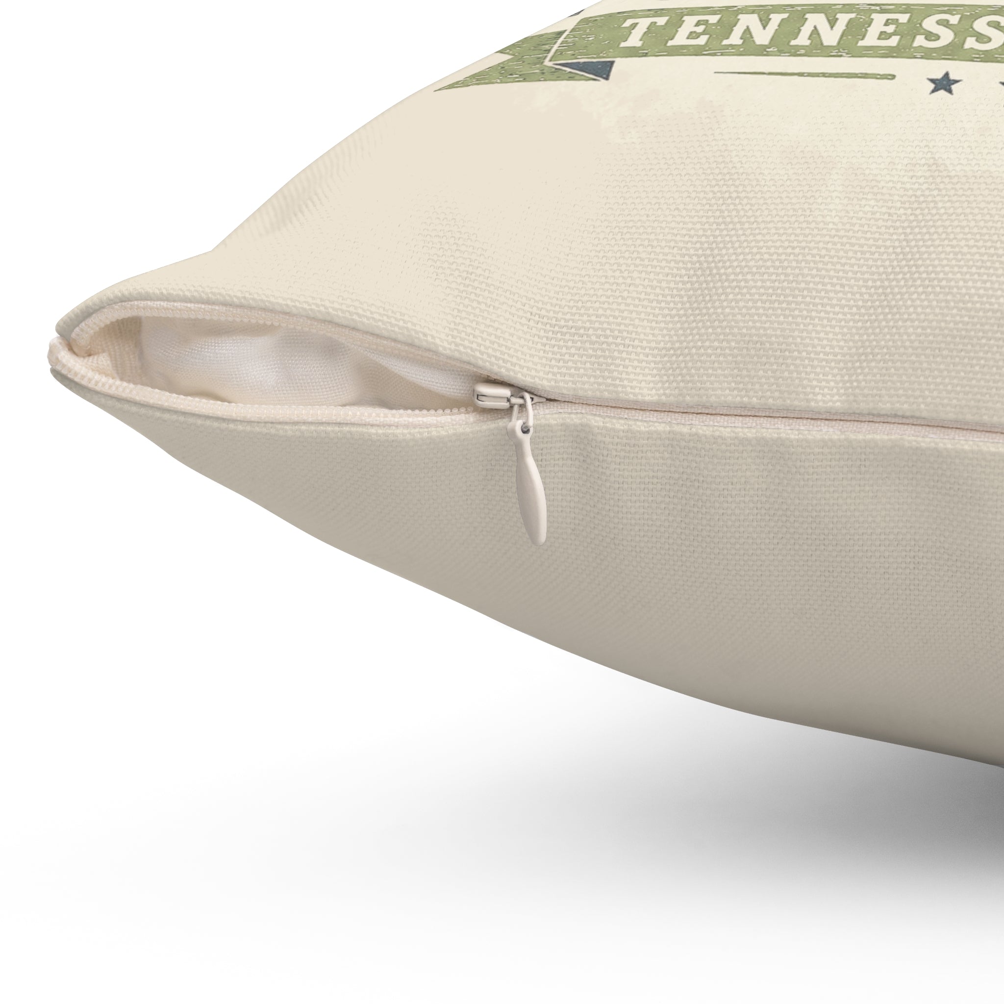 Country As A Turnip Green Decorative Pillow — Giles County Tennessee Rustic Farmhouse Throw Pillow
