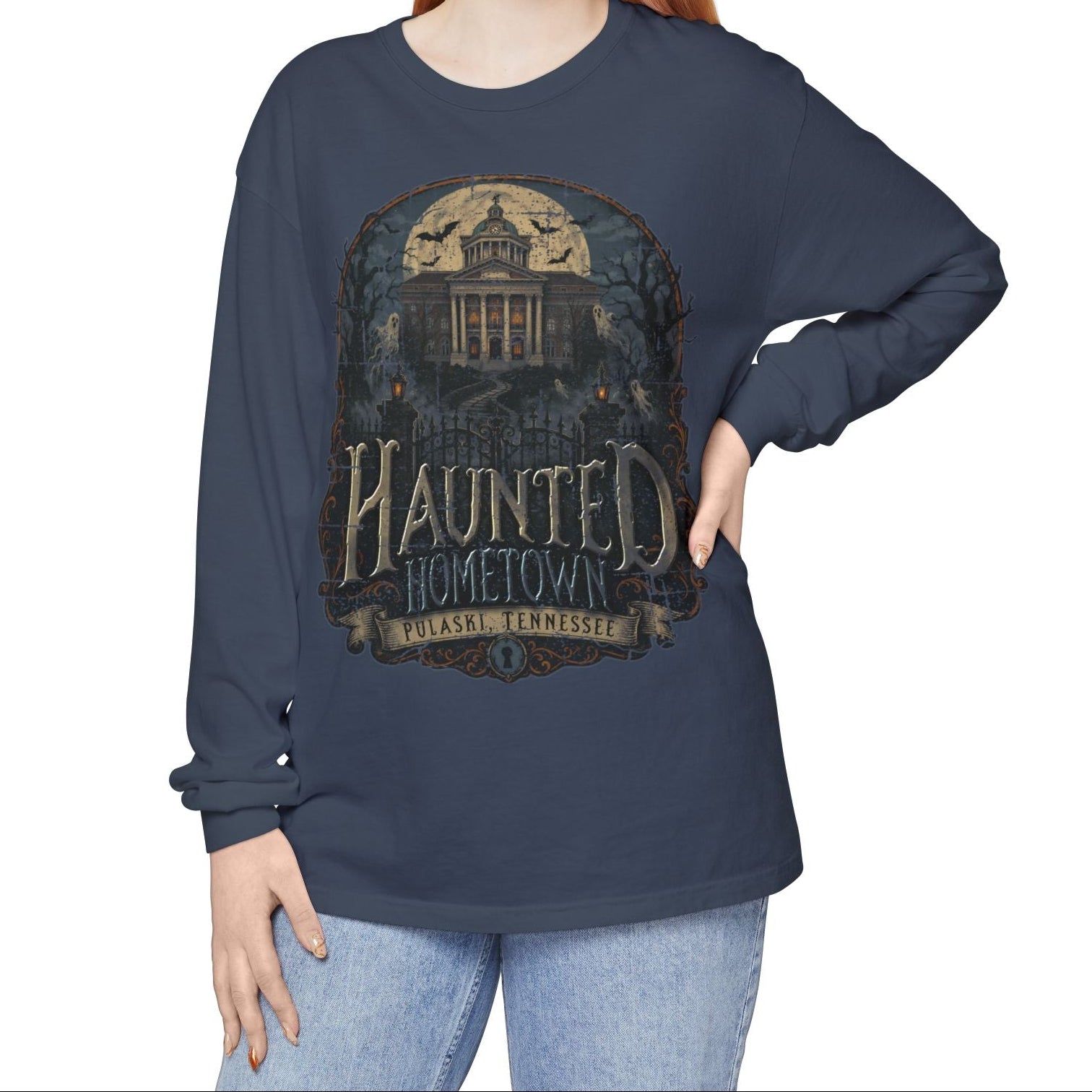 Haunted Hometown - Pulaski - Long Sleeve Tee