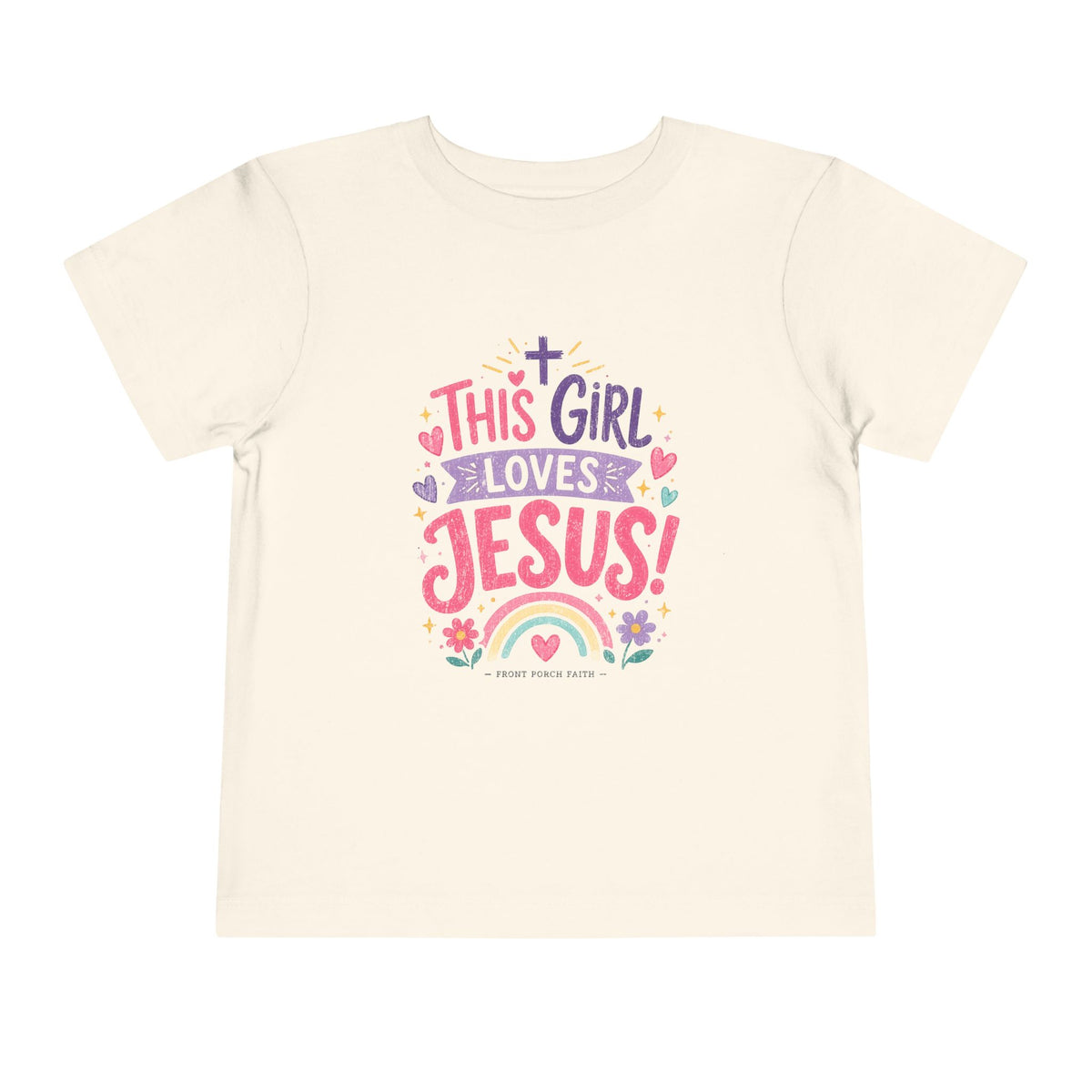 This Girl Loves Jesus - Toddler Tee